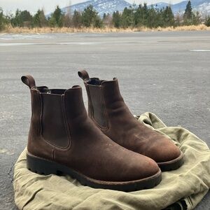 Thursday Boot Company Legend Chelsea Rugged Brown Ankle Boots